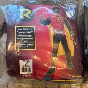 DC Comics Robin Kids Costume - Red, Black, and Yellow